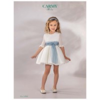 VESTIDO CEREMONIA EN ESTERILLA FINA,REFERENCIA 4900,ALTA COSTURA,GUGGOS,SERVICIO 30 DIAS
