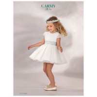 VESTIDO CEREMONIA EN TUL PLISADO,REFERENCIA 4906,ALTA COSTURA, GUGGOS,SERVICIO 30 DIAS