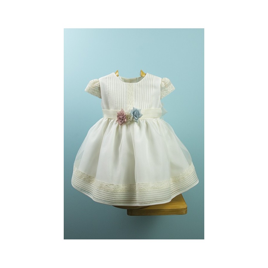 VESTIDO CEREMONIA Y BAUTIZO,ALTA COSTURA,GUGGOS
