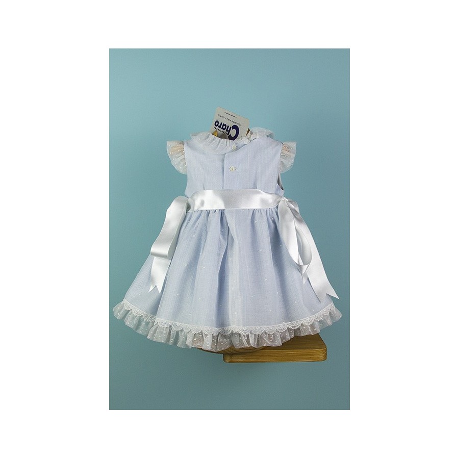 VESTIDO CEREMONIA Y BAUTIZO,ALTA COSTURA,GUGGOS,SERVICIO 40 DIAS