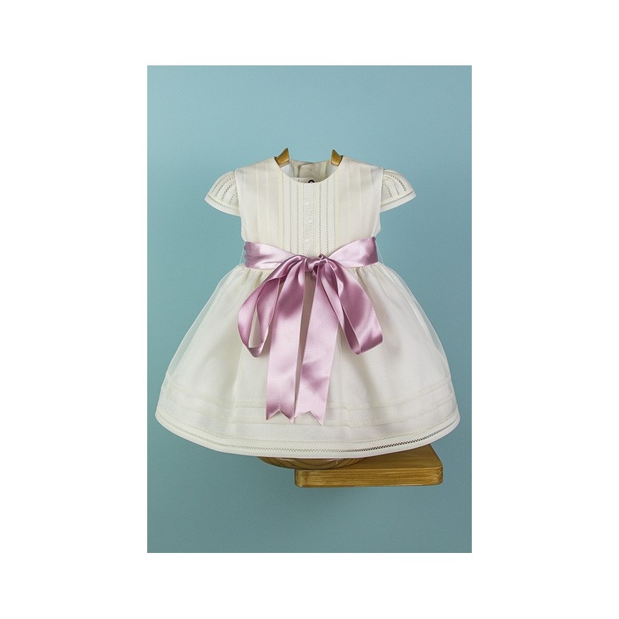 VESTIDO CEREMONIA Y BAUTIZO,ALTA COSTURA,GUGGOS