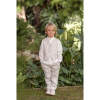 CONJUNTO PANTALON,CAMISA,CHALECO-ALTA COSTURA GUGGOS