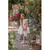VESTIDO CEREMONIA EN RASO-REFERENCIA 225-ALTA COSTURA GUGGOS-SERVICIO 30 DIAS