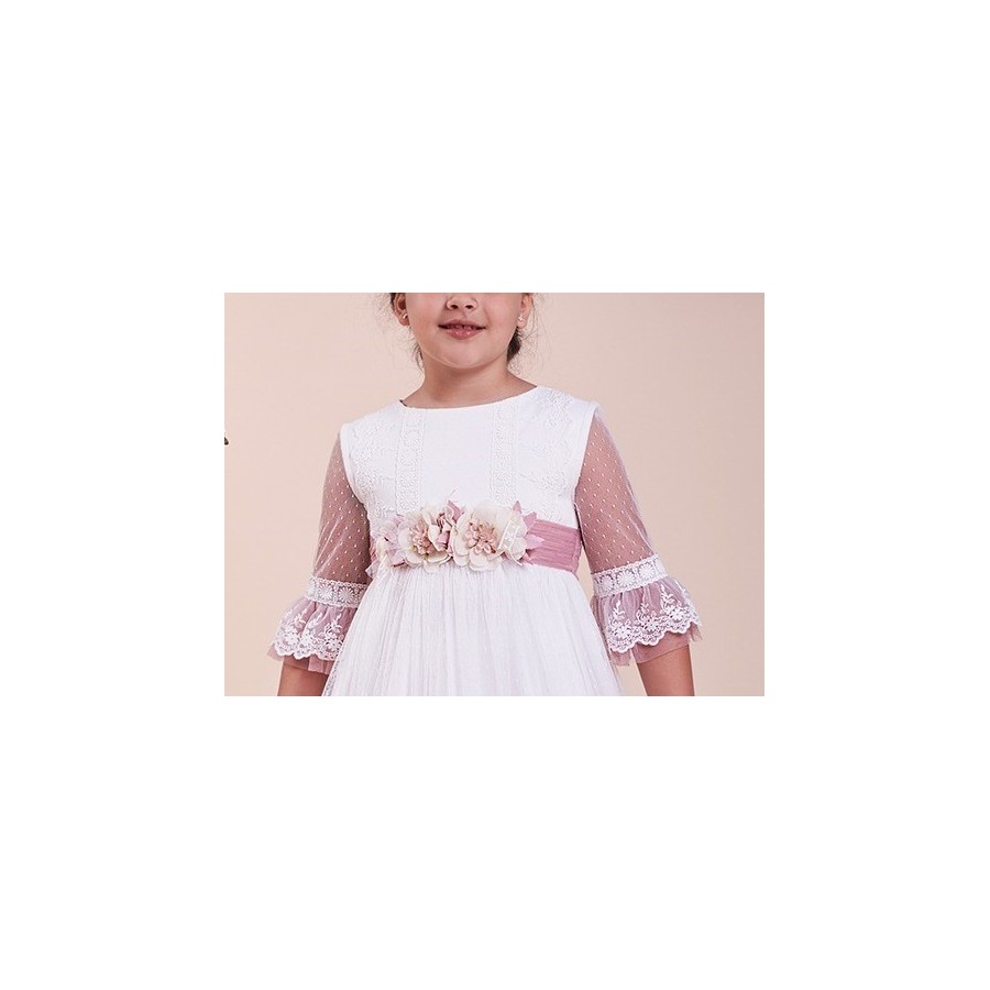 VESTIDO COMUNION,ALTA COSTURA,GUGGOS,SERVICIO 30 DIAS