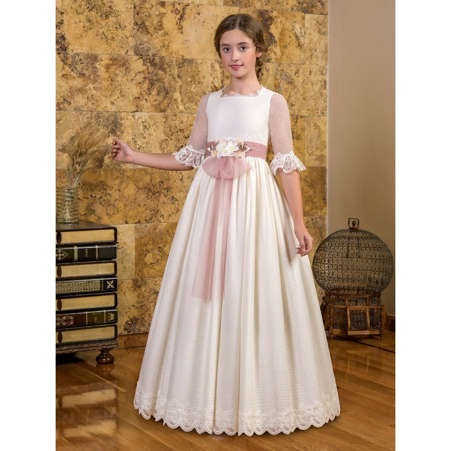 VESTIDO COMUNION ,ALTA COSTURA, GUGGOS,SERVICIO 30 DIAS