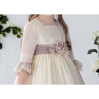 VESTIDO COMUNION,ALTA COSTURA,GUGGOS