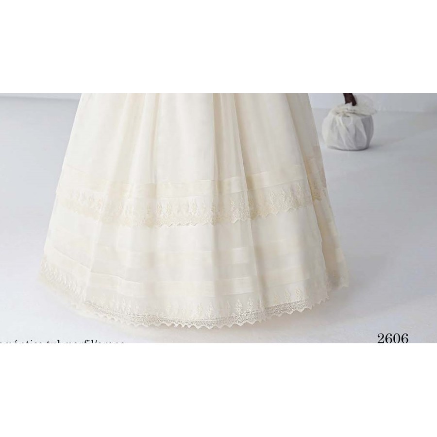 VESTIDO COMUNION,ALTA COSTURA,GUGGOS