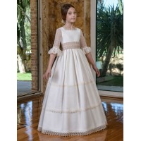 VESTIDO COMUNION, ALTA COSTURA,GUGGOS,SERVICIO 30 DIAS