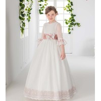 VESTIDO COMUNIO,ALTA COSTURA,GUGGOS