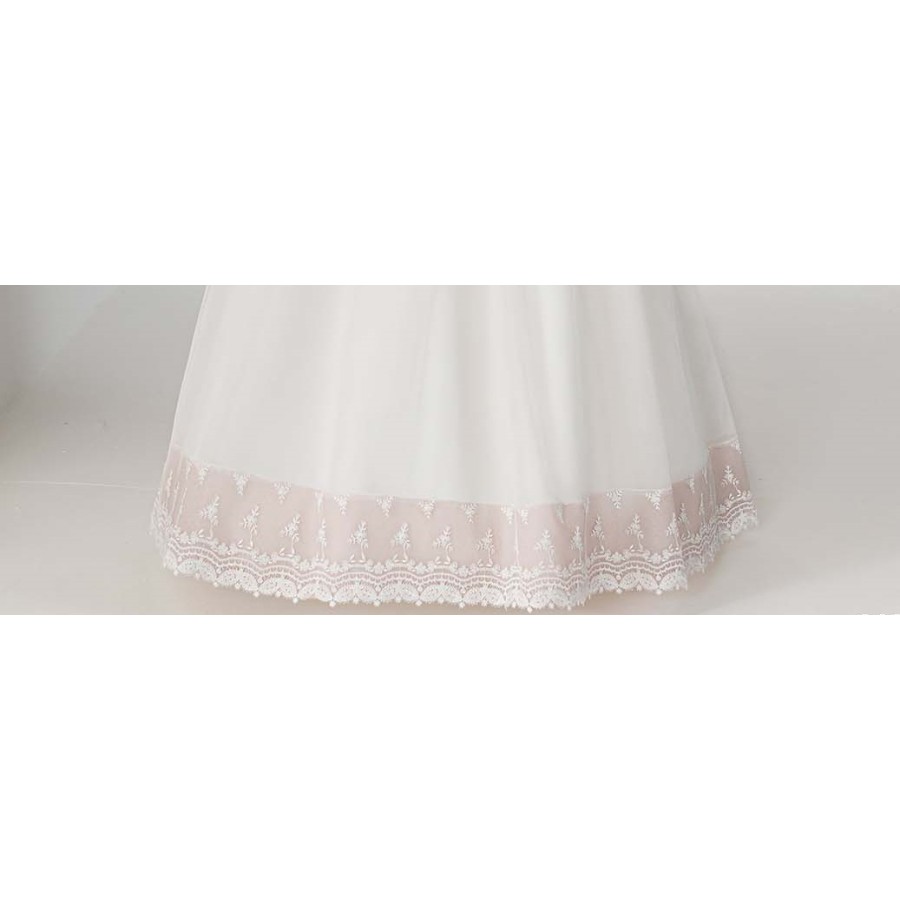 VESTIDO COMUNIO,ALTA COSTURA,GUGGOS
