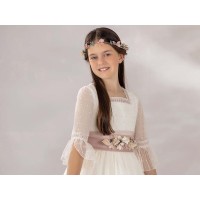 VESTIDO COMUNION,ALTA COSTURA, GUGGOS,SERVICIO 30 DIAS