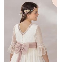 VESTIDO COMUNION,ALTA COSTURA, GUGGOS,SERVICIO 30 DIAS