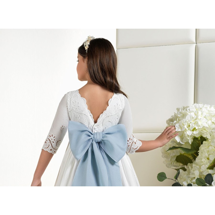 VESTIDO COMUNION,ALTA COSTURA,GUGGOS, SERVICIO 30 DIAS