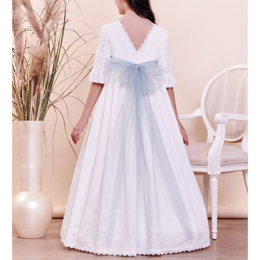 VESTIDO COMUNION,ALTA COSTURA,GUGGOS,SERVICIO 30 DIAS