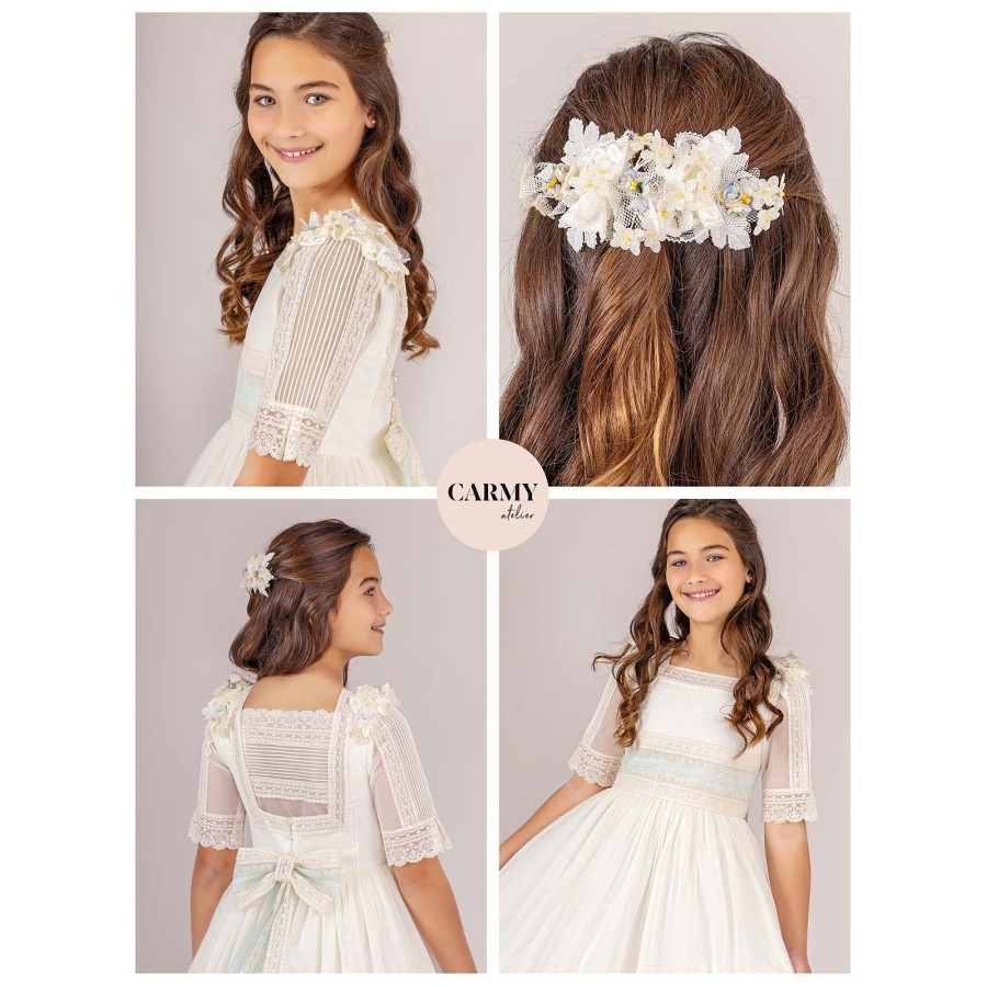VESTIDO COMUNION,ALTA COSTURA,GUGGOS,SERVICIO 30 DIAS