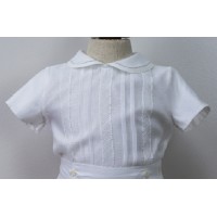 CONJUNTO BAUTIZO Y CEREMONIA- EN CRISTALY ENCAJE-REFERENCIA 450-ALTA COSTURA GUGGOS