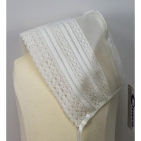 GORRITO BAUTIZO Y CEREMONIA EN CRISTAL Y ENCAJE-REFERENCIA 804-ALTA COSTURA GUGGOS