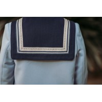 TRAJE COMUNION MARINERO EN POLIESTER Y VISCOSA-REFERENCIA 10-01054-ALTA COSTURA GUGGOS