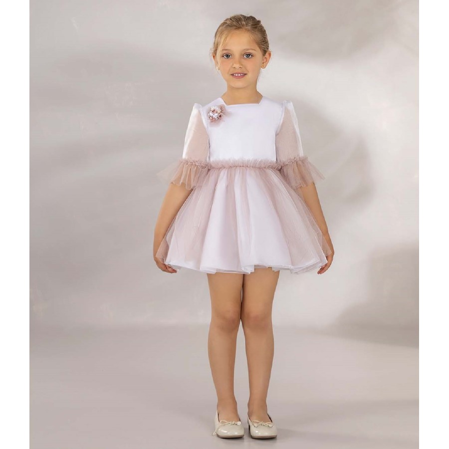 VESTIDO CEREMONIA EN SEDA...