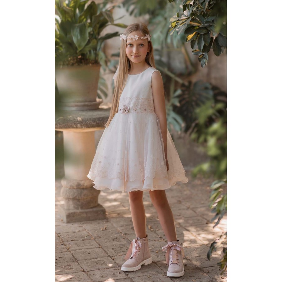 VESTIDO CEREMONIA EN TUL...