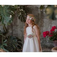 VESTIDO CEREMONIA RASO-REFERENCIA 234-ALTA COSTURA GUGGOS-SEVICIO 30 DIAS