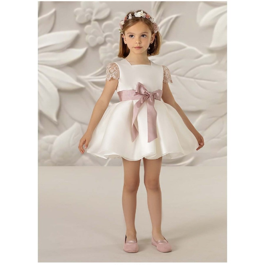 VESTIDO CEREMONIA ESTERILLA FINA-REFERENCIA 5908-ALTA COSTURA- GUGGOS