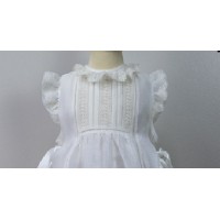 MANTILLA BAUTIZO Y CEREMONIA-EN BATISTA INGLESA Y PLUMETI-REFERENCIA 453-ALTA COSTURA GUGGOS